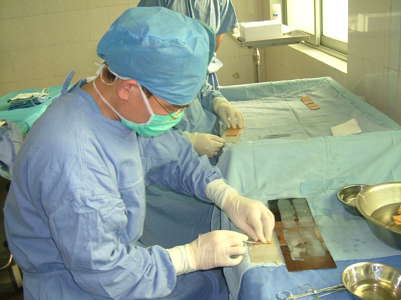2.2.4 游离皮瓣(吻合血管的皮瓣)移植-骨科创面修复手术-医学